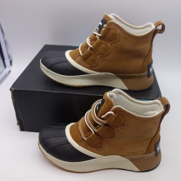 NEW Sorel Women's 5 Out N About III Classic Waterproof Duck Boot Taffy NO BOX - Picture 5 of 11